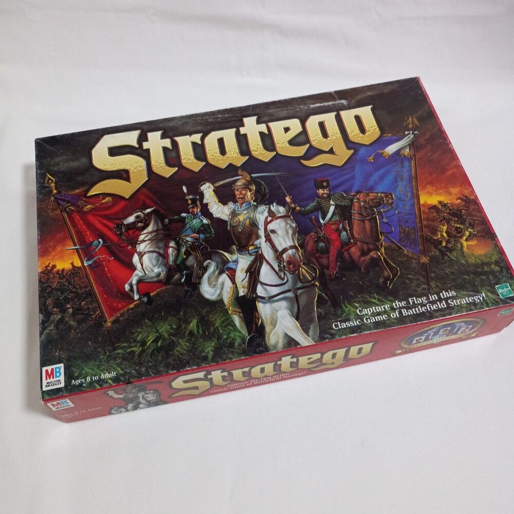 Milton Bradley Stratego Board Game 1999 Vintage, Complete, Excellent Condition